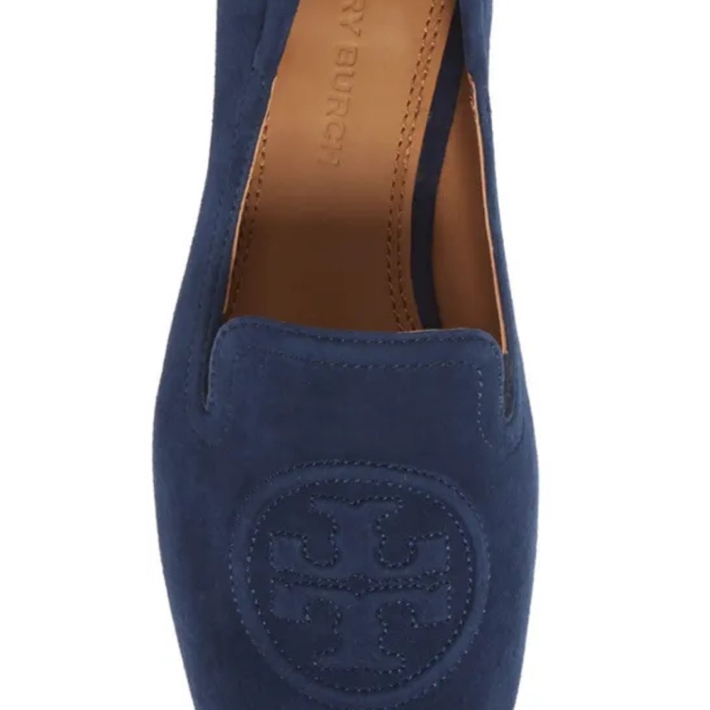 Tory Burch Leigh Elastic Flats Classic Slip On Lo… - image 3